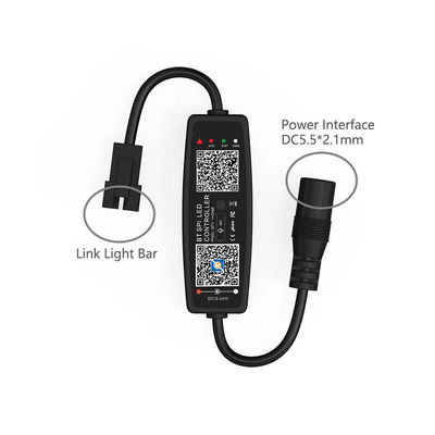 Contrôleur sans fil de bande de Bluetooth LED, lumière de bande de For 2811 de contrôleur de SPI RVB LED