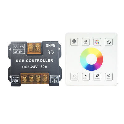 Couleur simple LED obscurcissant le contrôleur, 30A panneau de commande de la puissance élevée RVB