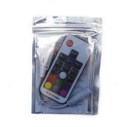 Mini radio de clé du contrôleur rf 17 de LED RVB à télécommande pour le guide optique de 5050 RVB LED