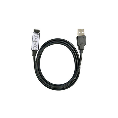 Clé actionnée par 5V d'USB LED Mini Controller 3 pour la lumière de bande de couleur de LED RVB