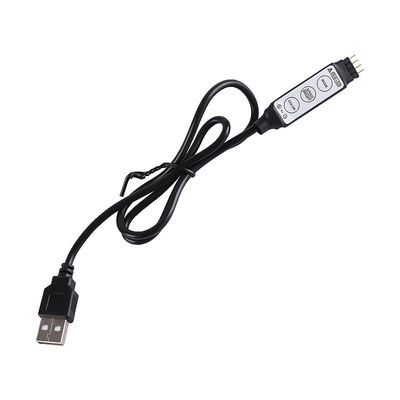 Clé actionnée par 5V d'USB LED Mini Controller 3 pour la lumière de bande de couleur de LED RVB
