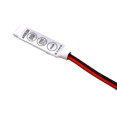 Manuel de bouton de la clé 3 de C.C 24V LED Mini Controller 3 pour la lumière de bande de couleur de 5050 RVB