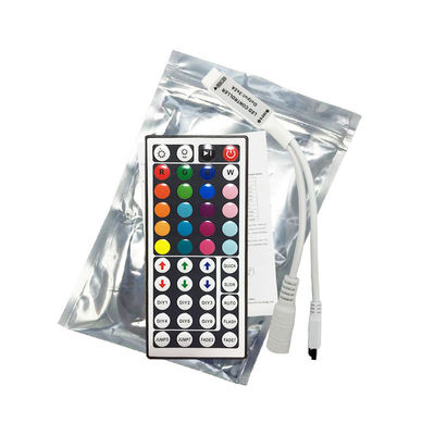 144W mini contrôleur de 44 clés IR, contrôleur coloré de bande de lumière de RVB