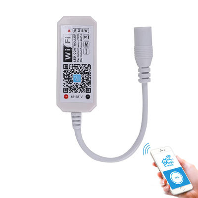 Synchronisation mobile d'APPLI de For Music Voice de mini de RVB Wifi LED contrôleur de la bande RGBW