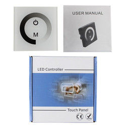 12V fixé au mur 24V LED allumant un plus faible commutateur pour la lumière de bande simple de couleur