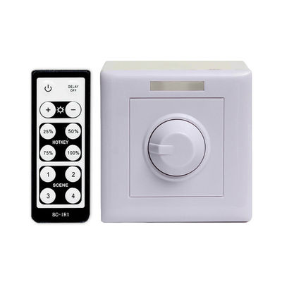 Type bâti de Dimmer Knob 86 de contrôleur à C.A. 85V 265V 10A LED de mur