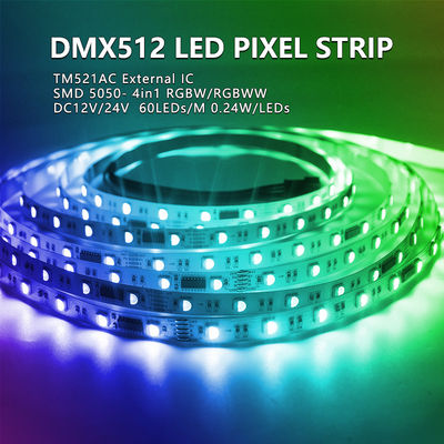 Bande accessible Smd 5050 Rgbw Rgbww 4 de Dmx512 LED dans 1 pour la décoration à la maison