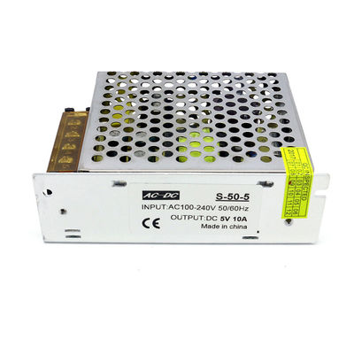C.A. de changement 240V de transformateur de lumière d'alimentation d'énergie à l'alimentation d'énergie de changement de tension de C.C 5V 10A 50W