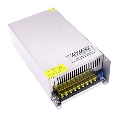 alimentation d'énergie de commutation de C.C 1200W 12V avec C.A. 220V de fan à volt 100A de C.C 12V