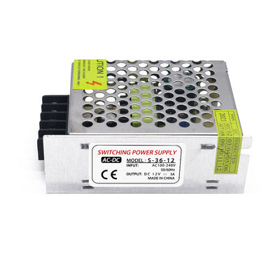 Alimentation d'énergie de commutateur de C.C 12V 36W 3A pour la LED allumant la puissance d'entraînement de régulateur de tension