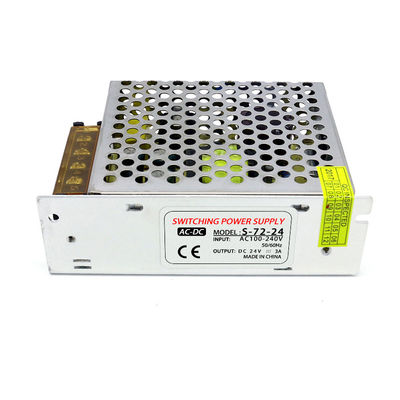 C.A. large d'alimentation d'énergie de commutateur de tension 220V au C.C 24v 3a 72w avec le cas en aluminium