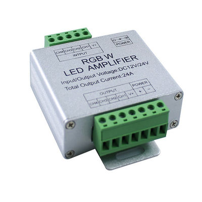 24A signal de synchronisation en aluminium de l'amplificateur RGBW de bande du cas LED pour 5 la manière du fil 4
