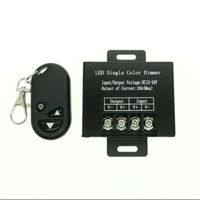 Contrôleur à distance sans fil Dimmer Single Color de rf LED avec la puissance élevée de 30A 720W