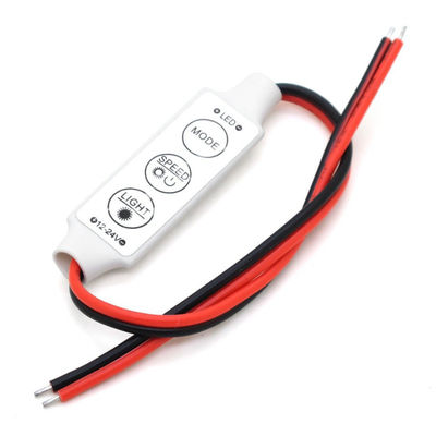 3 LED principale Mini Controller 5V 12V 24V pour 5050 3528 la lumière de bande simple de la couleur LED