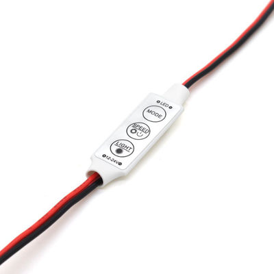 3 LED principale Mini Controller 5V 12V 24V pour 5050 3528 la lumière de bande simple de la couleur LED