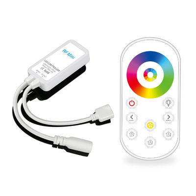 Extérieur sans fil de contact de Mini rf de contrôleur de C.C 24V LED RVB pour la bande de LED 5050