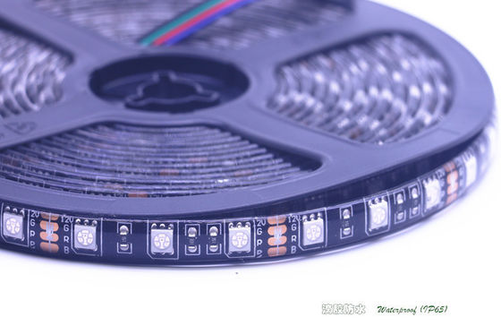 La lumière de bande de SMD 5050 12V LED RVB, la bande mouvements 60led de couleur de LED imperméabilisent