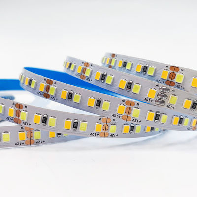 Bande réglable 180LEDs/M For Decorative Lighting de la température de couleur de couleur de double du TDC LED