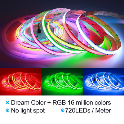 24V 720leds/doux rêveur de couleur de lumière de bande ÉPI du mètre LED avec à télécommande