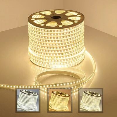 Perles de lampe de rangée de point culminant léger monochrome de bande de la bande menées par couleur simple 220v d'Ac110v doubles