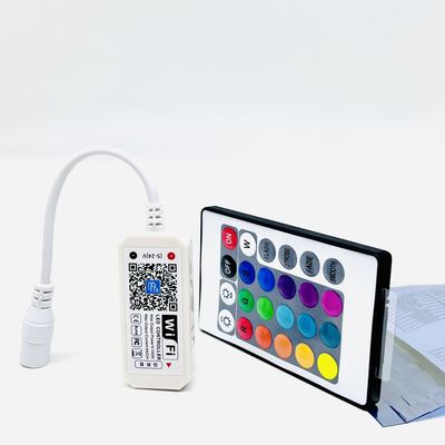 Rf 24 clé Wifi 3 canaux RGB contrôleur LED 16 millions de couleurs Buletooth pour la lumière de bande