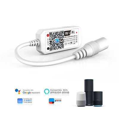 3 canaux LED RGB contrôleur WIFI Compatible avec Android IOS Alexa Google Intelligence Contrôle sans fil