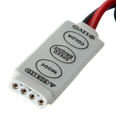 DC 5-24V LED mini contrôleur 3 canaux pour lampes à bande LED RVB