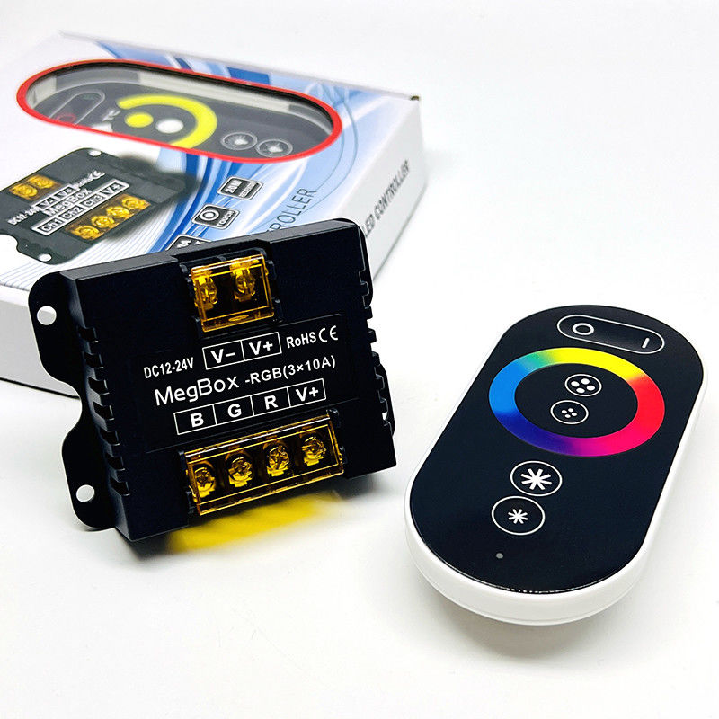 ajustement de respiration d'éclat de For Color Change de contrôleur de 24V 30A LED RVB