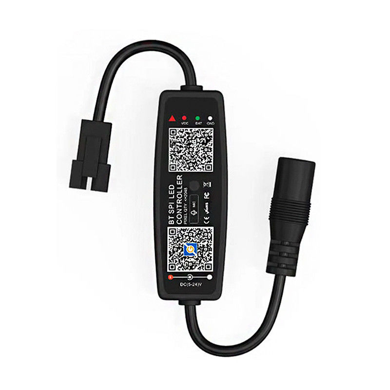Contrôleur sans fil de bande de Bluetooth LED, lumière de bande de For 2811 de contrôleur de SPI RVB LED