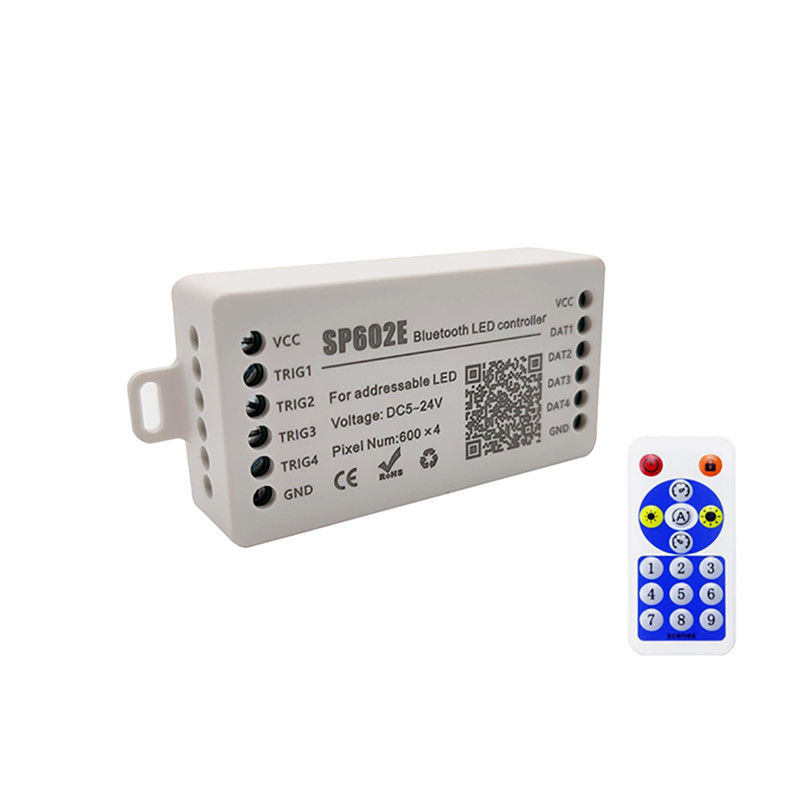 Lumière de bande polychrome de pixel de For SM16703 1903 futés de contrôleur de bande de la sortie LED de SP602E 4