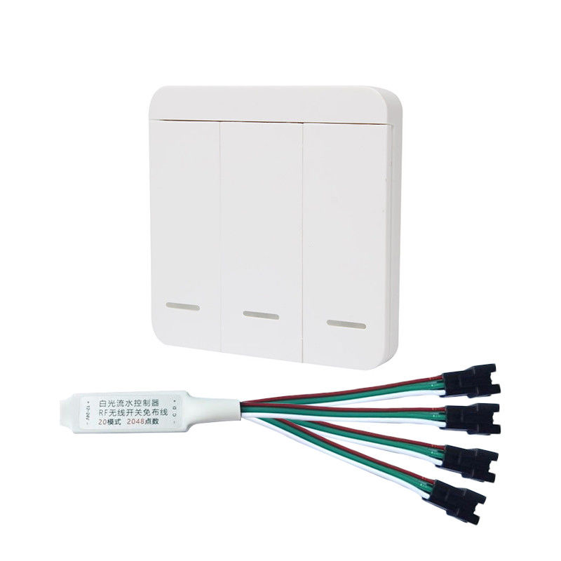 Rhéostat simple à distance principal de couleur de 3 rf LED pour la bande légère débordante blanche