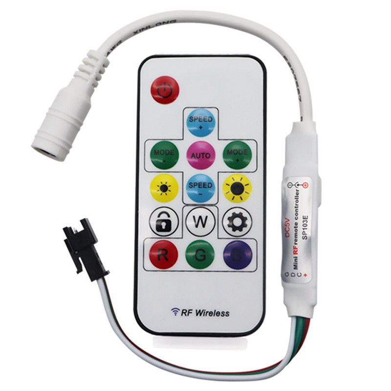 14 goupille LED Mini Controller, contrôleur des clés 3 de pixel de Sp002e pour le module de lumière de LED