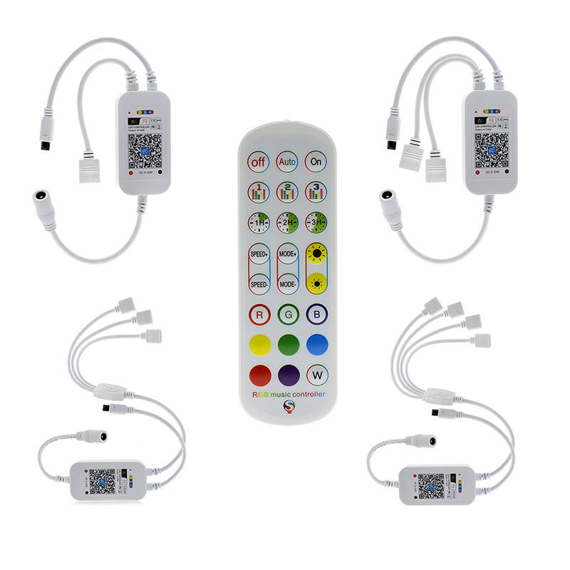 24 contrôleurs futés IR Remote Wifi Control de bande des clés LED pour la lumière de bande de RVB