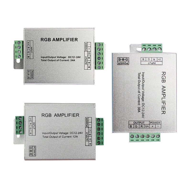 C.C 24V de C.C 12V d'amplificateur de bande de la puissance LED de synchronisation pour la lumière de bande de LED