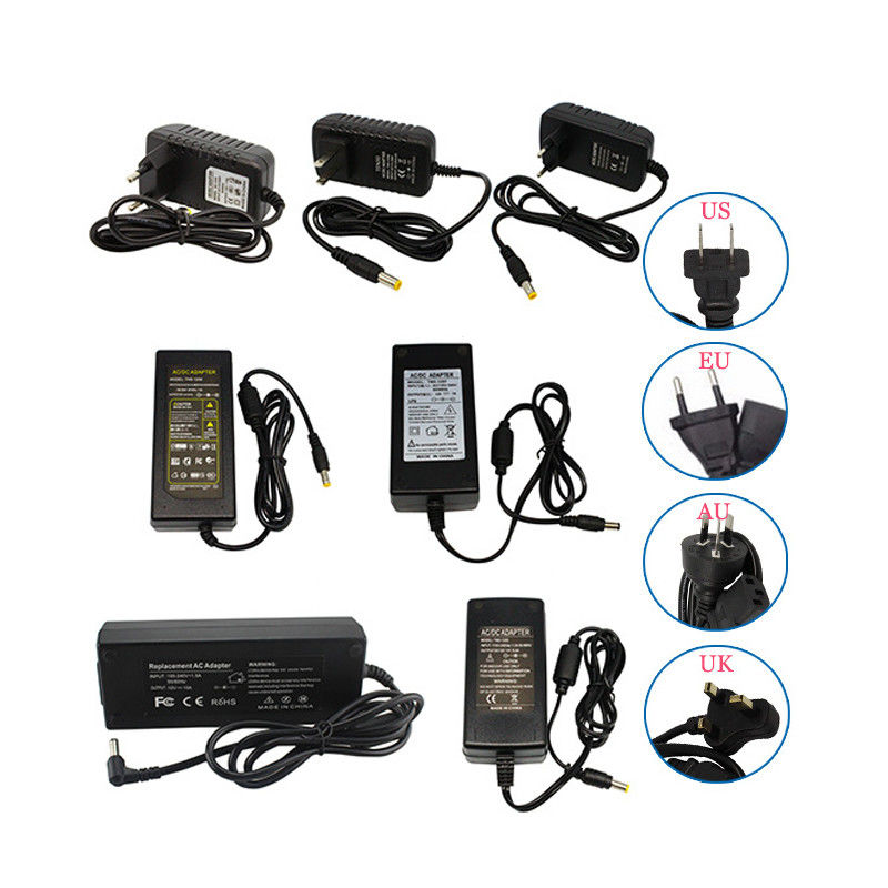 C.A. 100-240V au type de bureau alimentation d'énergie de 5.5*2.5m 1A 2A 3A 5A 6A 7A 10A de prise de mur de C.C 12V