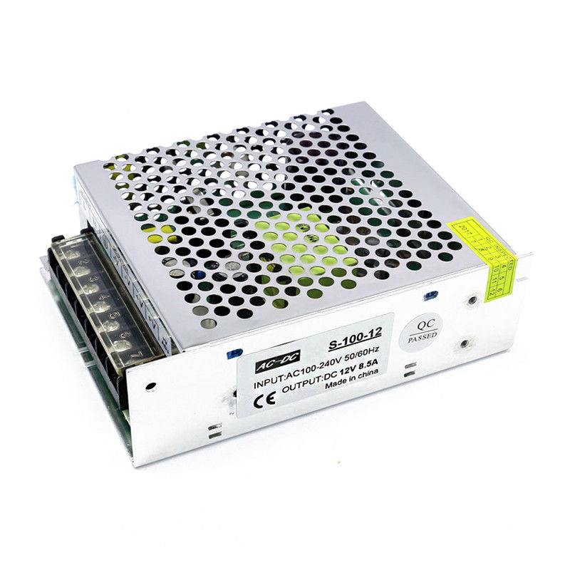 C.A. réglé de Switch Power Supply de conducteur de LED 100V 240V à C.C 12V 8.5A 100W