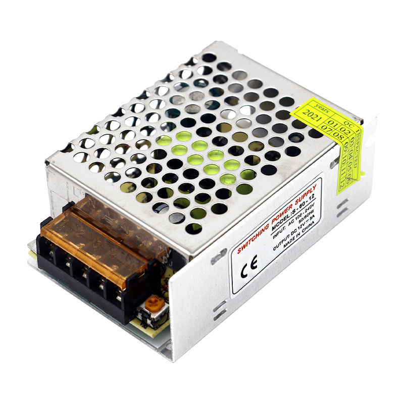alimentation d'énergie d'intérieur de commutateur de Cabinet de 60W 5A pour la LED allumant Constant Voltage électronique