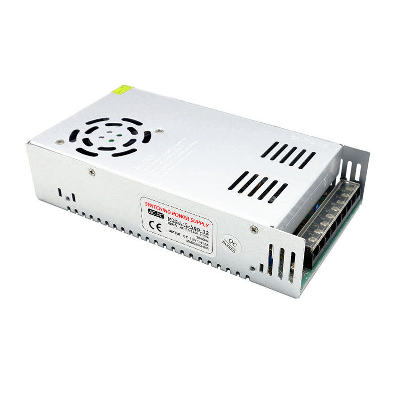 Alimentation à découpage 12V 500W pour lumières LED AC 100V 240V à DC 12V