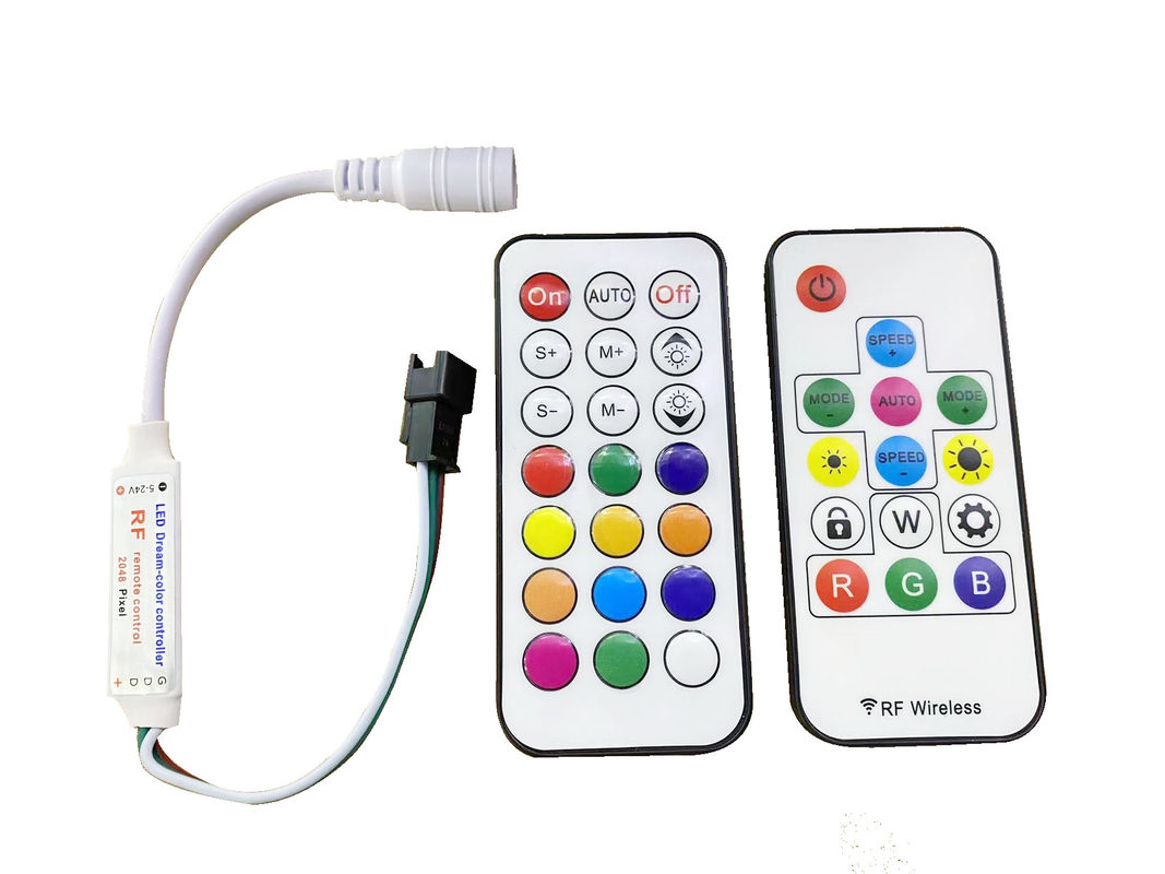 Radio à distance de C.C 5V 24V de contrôleur de bande futée de LED pour la lumière menée de pixel