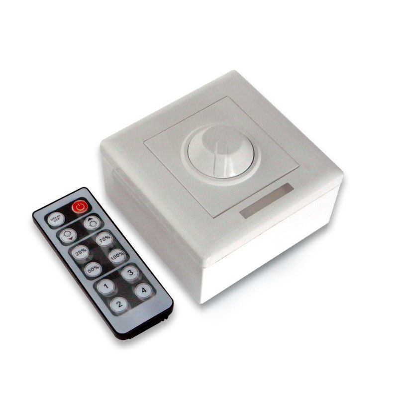Type commutateur du bouton LED, contrôleur simple With rf de 86 murs de la couleur LED à télécommande